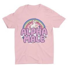 Male Unicorn, Style Taylor Swift, Silly Clothes, Unicorn Rainbow, Funny Graphic Tees, Bella Canvas Tees