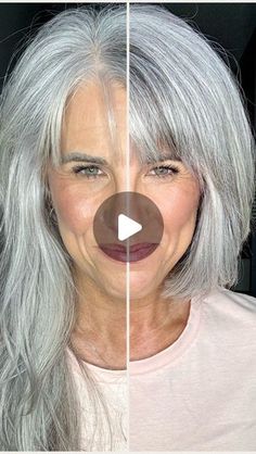 Long Hair Over 60 Aging Gracefully, Granny Look, Long Grey Hair, Favorite Hair Products, Need A Change, Hair Scarf Styles, I Regret, Long Gray Hair, Long Locks