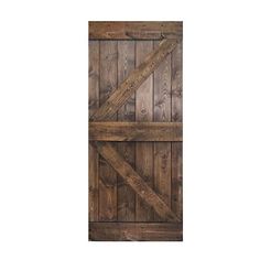 an old wooden door is open and showing the wood planks on it's sides