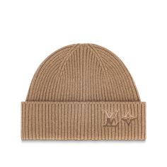 LOUIS VUITTON® - Lv Dual Beanie - Beige Weather Outfits, Louis Vuitton Official, Cold Weather Outfits, Global Style, Men's Collection, Signature Style, Luxury Handbags, Cold Weather, Style Guides