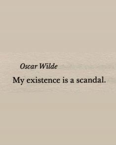 an image with the words oscar wilde on it