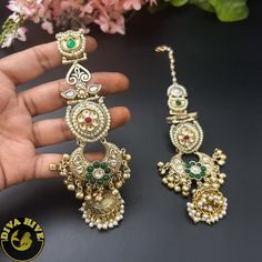 Gorgeous jhumka in brass plating with 92.5 silver Polished with real clear stones in the centre. Ready to ship from New Jersey , United StatesMetal: Brass Size: Long Nickel FreePerfect for all occasion(Party, Wedding ,Engagement)HandcraftedReady to ship from New Jersey , United StatesHighest quality and craftsmanship Clear Stone, Party Wedding, Jewelry Care, New Jersey, Wedding Engagement, Jewelry Box, Plating, Brass, Stone