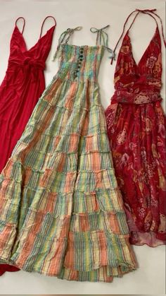 House Gathering Outfit, Hippie Dress Outfit, Vintage Sundresses, Thrift Dress, Colorful Sundress, Vintage Summer Dress, Sundress Outfit, Vintage Sundress, Yearbook Quotes