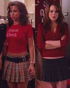 Mean Girls Outfits Inspiration, Mean Girls Outfits, Early 2000s Fashion, 2000s Outfits, Tv Show Outfits, Movies Outfit, 90s Fashion Outfits