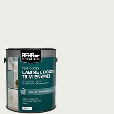 a yellow paint with the words behr ultra on it