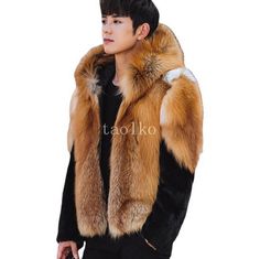 Mens Faux Fox Fur Hooded Color Block Short Coat Jackets Outwear Parka Winter Zip Item description Brand Unbranded Department Men Outer Shell Material Faux Fur Size Type Regular Style Hooded Type Jacket Chest Size 36-38 in Collar Style Hooded Country/Region of Manufacture China Handmade No MPN Does not apply Season Winter Year Manufactured 2010-2019 Accents Fur Trim Closure Zip Features Hooded Insulation Material Polyester Lining Material Polyester Occasion Casual Pattern Solid Performance/Activi Long-sleeved Double-lined Hood Fur Coat For Fall, Brown Hooded Winter Parka, Winter Streetwear Fur Coat With Faux Fur Trim, Fall Faux Fur Trim Hooded Jacket, Hooded Fur Coat For Cold Weather, Hooded Brown Fur Coat For Fall, Brown Hooded Outerwear With Faux Fur Trim, Brown Hooded Fur Coat With Pockets, Fall Fur Coat With Double-lined Hood For Cold Weather