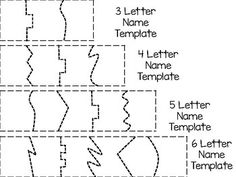 an image of a printable pattern with the names and numbers for each letter on it