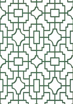 a green and white geometric pattern with intersecting lines on it's surface, as well as in the background