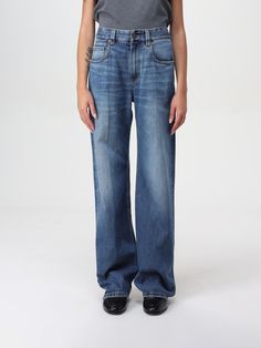 Find BRUNELLO CUCINELLI Jeans on Editorialist. Jeans BRUNELLO CUCINELLI Woman color Denim Designer Wide Leg Denim Jeans, Designer Denim Blue Bottoms, Bruno Cucinelli Women, Bruno Cuccinelli 2022, Ermanno Scervino Checked Jeans Women, Brunello Cucinelli Women, Brunello Cucinelli 2022 Women, Frame Jeans, Brunello Cucinelli T Shirt