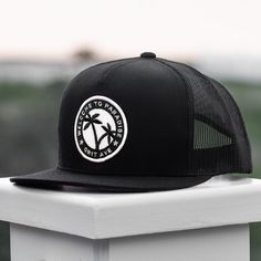 New! • 35% cotton / 65% polyester• Embroidered patch • Structured five panel• High profile• Flat bill• Snapback closure Black Embroidered Logo Trucker Hat For Summer, Casual Black Trucker Hat With Embroidered Patch, Black Cotton Snapback Hat For Summer, Black Snapback Hat With Embroidered Patch For Outdoor, Outdoor Black Snapback Hat With Embroidered Patch, Black Cotton Trucker Hat For Summer, Black Urban Trucker Hat For Summer, Urban Black Trucker Hat For Summer, Black Snapback Hat With Embroidered Patch For Streetwear