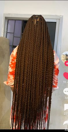 Brown Marley Twists Long, Wool Style Hair, Wool Hairstyles African Hair Braids, Twisting With Brazilian Wool, Brazilian Wool Locs, Jumbo Marley Twist Hairstyles