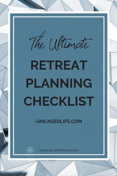 the ultimate retirement planning checklist with text overlay that reads, the ultimate retrat planning checklist