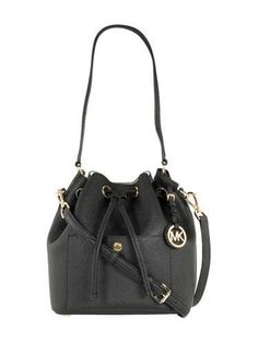 Michael Kors Women's Greenwich Medium Bucket Bag Black/Optic White 35T6GGRM2T. Michael Kors Gold-tone Hardware Bucket Shoulder Bag, Michael Kors Bucket Shoulder Bag With Detachable Strap, Michael Kors Bucket Bag With Adjustable Strap, Michael Kors Bucket Bag With Detachable Strap, Luxury Michael Kors Crossbody Bucket Bag, Elegant Michael Kors Crossbody Bucket Bag, Luxury Michael Kors Bucket Bag With Detachable Strap, Elegant Michael Kors Bucket Bag For Travel, Luxury Michael Kors Bucket Bag For Shopping