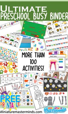 the ultimate printable pack for preschool and homeschool