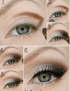 Make Up Diy, Seductive Eyes, Mekap Mata, Eyeshadow Colors, Make Up Tutorials, Skin Care Lotions, Skin Care Wrinkles, Makijaż Smokey Eye, Trendy Makeup