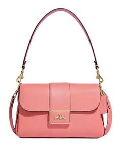 Coach Grace Shoulder Bag Bookish Outfits, Jamie Drysdale, Gold Candy, Shoulder Bag Coach, Dream Wishlist, Handbag Essentials, Pink Boutique, Bag Obsession, Fashion Must Haves