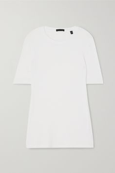 When it comes to T-shirts, you'll never go wrong with something soft, comfortable and versatile. Meeting the brief, ATM Anthony Thomas Melillo's ribbed style is spun from modal and enhanced with stretch. Dress it up by layering a glossy chain over the crew neckline. Stretch Dress, Find You, Mr Porter, Net A Porter, Crew Neckline, Luxury Design, Porter, Layering, Branding Design