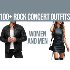 Need an outfit for your next upcoming Rock concert? We gathered over 100 cute, trendy, and stylish rock outfits, so you can create a fantastic look in no time! Rod Stewart Concert Outfit, Rock Concert Outfit Ideas Summer, Concert Outfits Women, Pitbull Concert Outfit, Rock Concert Outfits, Rod Stewart Concert