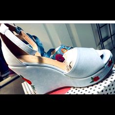 Size 9 Blue Wedges, Powder Blue, Color Blue, Wedges, Women Shoes, Women Shopping, Blue, Color