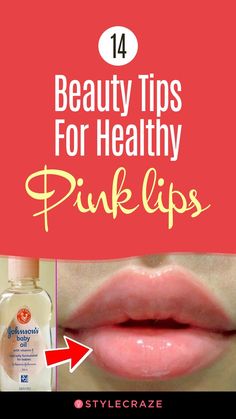 14 Beauty Tips For Healthy Pink lips #beauty #tips Lips Beauty Tips, Natural Hair Mask, How To Grow Eyebrows, Moisturizing Body Wash, Face Scrub, Body Moisturizer, Pink Lips, Skin Care Regimen, Belleza Natural