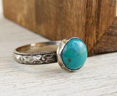 wwcsilverjewelry Western Rings, Blue Gemstone Ring, Stackable Diamond Rings, Pandora's Box, Bracelet Size Chart, Blue Gemstone Rings, Arizona Turquoise, Ring Blue, Kingman Turquoise