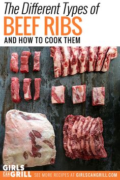 There are a few different cuts of beef ribs out there, but do you know what's what from what? This tutorial will help you cook the meatiest, beefiest ribs. Beef Rib Steak, Grilled Beef Ribs, Short Rib Recipes