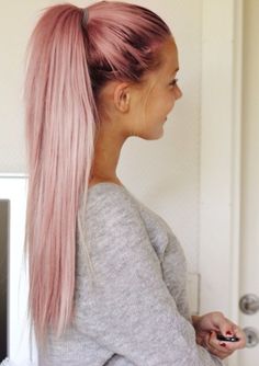 Pastel Pink Hair Color, Rose Pastel, Rose Hair, Pastel Hair, Gold Hair, Grunge Hair