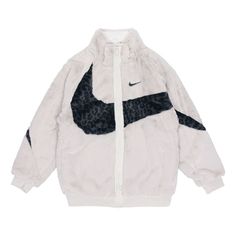 Men's Nike Sportswear Swoosh Contrasting Colors Large Logo Sports Jacket Autumn White DH6685-072 Stylish Sneakers, Sports Jacket, Sports Logo, Nike Sportswear, Nike Jacket, Nike Men, Perfect Pair, Contrasting Colors, Mens Jackets