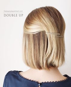 work hair bob lob the beauty dept Mens Medium Length Hairstyles, 5 Minute Hairstyles, Work Hair, Work Hairstyles, Penteado Cabelo Curto, Holiday Hairstyles, Bobby Pin, Hair Dos, Down Hairstyles