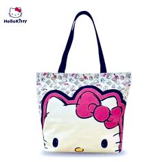 Nip Sanrio’s Hello Kitty Tote Bag Kawaii Hello Kitty Print Travel Bag, Hello Kitty Rectangular Shoulder Bag For Daily Use, Trendy Hello Kitty Everyday Bag, Trendy Hello Kitty Print Bag For Everyday Use, Hello Kitty Everyday Rectangular Shoulder Bag, Hello Kitty Print Tote Bag For Daily Use, Kawaii Hello Kitty Print Rectangular Bag, Trendy Hello Kitty Tote Bag, Trendy Hello Kitty Print Rectangular Shoulder Bag