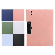 an ipad case with different colors and shapes