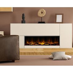 57 in. Harmony Built-in LED Electric Fireplace in Black Trim - Super Arbor Bed Colors, Zero Clearance Fireplace, Linear Electric Fireplace, Modern Electric Fireplace, Fireplace Style, Wall Mounted Electric Fireplace, Mounted Electric Fireplace, Flame Colors, Built In Electric Fireplace