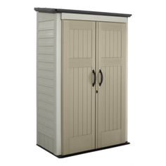 Rubbermaid 4FT X 2.5ft Vertical Shed Kit Rubbermaid Shed, Shed Kits, Furniture Free, Vertical Design, Floor Space, Patio Furniture, Garden Tools, Weather Resistant, Shed