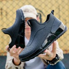 Black Work Shoes, Fishing Shoes, Women Slippers Fashion, Royal Blue Shoes, Short Rain Boots, Ankle Rain Boots, Mens Rain Boots, Rain Shoes, Winter Shoes For Women