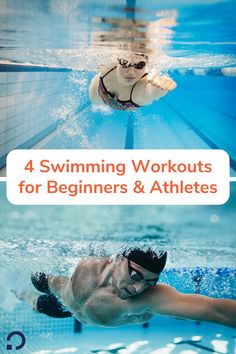 swimming workouts for beginners and athletes