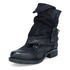 PRICES MAY VARY. Leather Upper Rubber Sole 1.25" Heel 6" Shaft Height 11" Shaft Circumference The A.S.98 Emerson stars a burnished leather overlay, secured with rivets, an O-ring, and a bold silver buckle. Luxury Punk Style Moto Ankle Boots, Luxury Modern Moto Boots For Workwear, Luxury Black Edgy Moto Boots, Grunge Boots Tall, Warrior Women Shoes, Asps Boots, Roll Top Boots, Luxury Moto Boots For Workwear, Luxury Fitted Moto Boots For Workwear