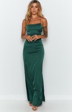 Emerald Green Formal Dress, Green Formal Dress, Emerald Green Prom Dress, Green Formal Dresses, Get Glam, Dress Slip, Green Prom Dress, Beginning Boutique