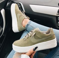 Slingback Chanel, Air Force 1 Sage Low, Nike Air Force 1 Sage Low, Swarovski Nike, Fresh Shoes, Hype Shoes, Aesthetic Shoes, Dream Shoes