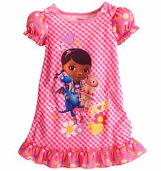 Disney Store Doc Mcstuffins Short Sleeve Nightgown  Girl Size 10 Infants, Toddlers, & Kids Size (approx) Alpha Height in Inches Weight in lbs Age Chest in Inches Waist in Inches 0-3m   up to 22" up to 11 lbs 0-3 mos     3-6m   22-25" 11-15 lbs 3-6 mos     6-9m   25-27" 15-18 lbs 6-9 mos     12m   27-29" 18-22 lbs 9-12 mos     18m   29-31" 22-26 lbs 12-18 mos     24m   31-33" 26-29 lbs 1-2 yrs     2T   31-34" 26-29 lbs 1-2 yrs 20½" 20" 3T   34-38" 29-33 lbs 2-3 yrs 21" 20½" 4T   38-42" 33-37 lbs Cute Multicolor Cotton Sleepwear, Playful Cotton Loungewear Dress, Cute Sleepwear For Playtime In Spring, Casual Cotton Dress For Pajama Party, Cute Cotton Nightgown For Loungewear, Cute Nightgown For Pajama Party, Cute Cotton Nightgown For Sleep, Cotton Nightgown For Bedtime, Playful Sleepwear For Spring Sleepover