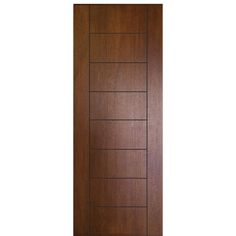 96 Tall Mahogany Contemporary Flush Entry Door Cope And Stick Doors, Exterior Door Styles, Veneer Doors, Masonite Doors, Farmhouse Craftsman, Double Door Entrance, Rustic Mediterranean, Veneer Door, Safety Door