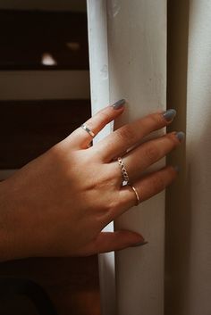 Silver Pinky Ring Band Ring Sterling Silver Ring - Etsy Simple Sterling Silver Midi Rings In Rose Gold, Silver Stackable Midi Rings For Promise, Simple Design Toe Ring Stackable Rings For Promise, Sterling Silver Promise Ring With Simple Design, Simple Design Stackable Promise Toe Rings, Stackable Open Midi Rings For Promise, Classic Everyday Crystal Ring, Adjustable Rose Gold Sterling Silver Midi Rings, Silver Stackable Rings With Simple Design For Promise