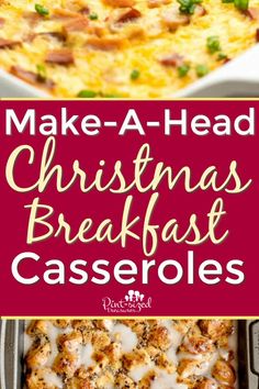 christmas breakfast casserole recipe with ham and cheese