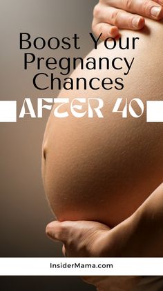 a pregnant woman's belly with the words, best your pregnancy changes after 40