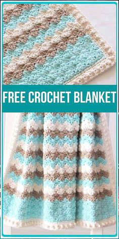 Baby Gifts - Free Pattern - Crochet Woodland Heather Baby Blanket Crochet Border For Shell Stitch Blanket, Crochet Afghan Edging, Baby Boy Afghan Crochet Patterns Free, Crochet Blanket Borders Free Pattern, Easy Baby Blanket Crochet Pattern Free, Free Crochet Blankets, Crochet Borders For Blankets, Crochet Baby Boy Blanket, Crochet Blanket Border