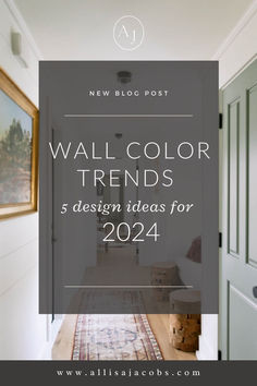 wall color trends All Walls Same Color, Trending Home Paint Colors, Paint Colors For Interior House, Contrast Painting Ideas For Walls, Popular Wall Paint 2024, Room And Trim Painted Same Color, Tv Room Color Ideas Wall Colours, House Trends Interior Design 2024, Home Colors Interior Paint Colours