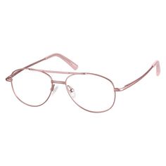 Gold Aviator Glasses, Everyday Glasses, Aviator Eyeglasses, Glasses Style, Teen Outfits, Aviators Women, Rose Gold Frame, Zenni Optical, Aviator Glasses