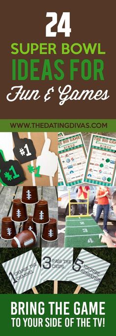 the ultimate football party game with free printables and games to play on it