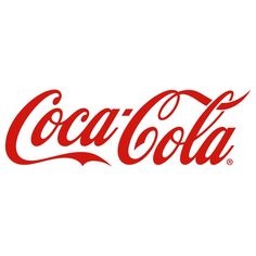 the coca - cola logo is shown in red on a white background, and it looks like