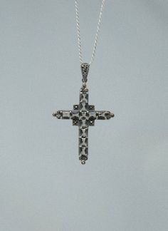 Rare Silver Artifact Cross Limited Quantity Available .925 Sterling Silver 18" Chain Made in Italy *Different chain length may be available upon request Silver Cross Necklace, Silver Cross, Sterling Silver Chain, Artifacts, Chain Lengths, Chain Length, Sterling Silver Chains, Silver Chain, Cross Necklace