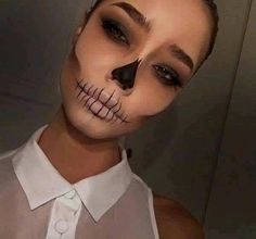 Muerte Makeup, Pelottava Halloween, Makeup Clown, Halloween Makeup Clown, Cute Halloween Makeup